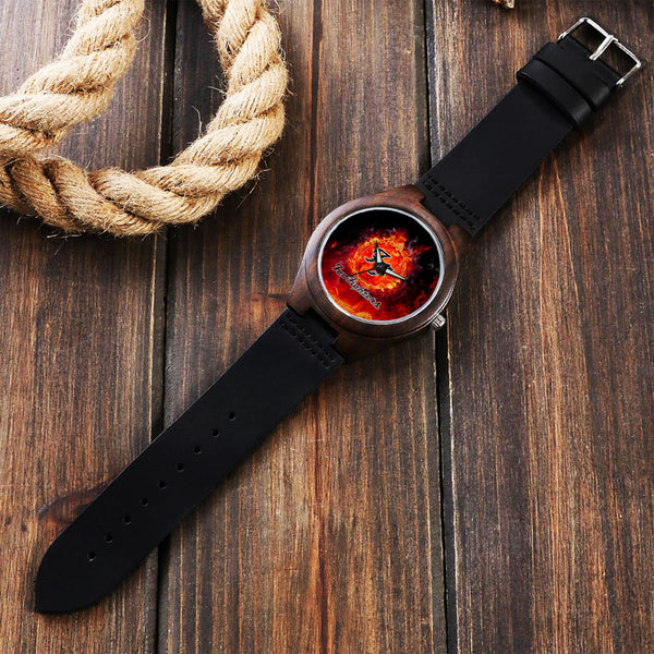 Wooden Watch- Special gift for real Fans FF