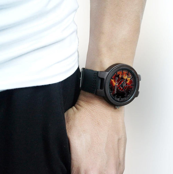 Wooden Watch- Special gift for real Fans FF